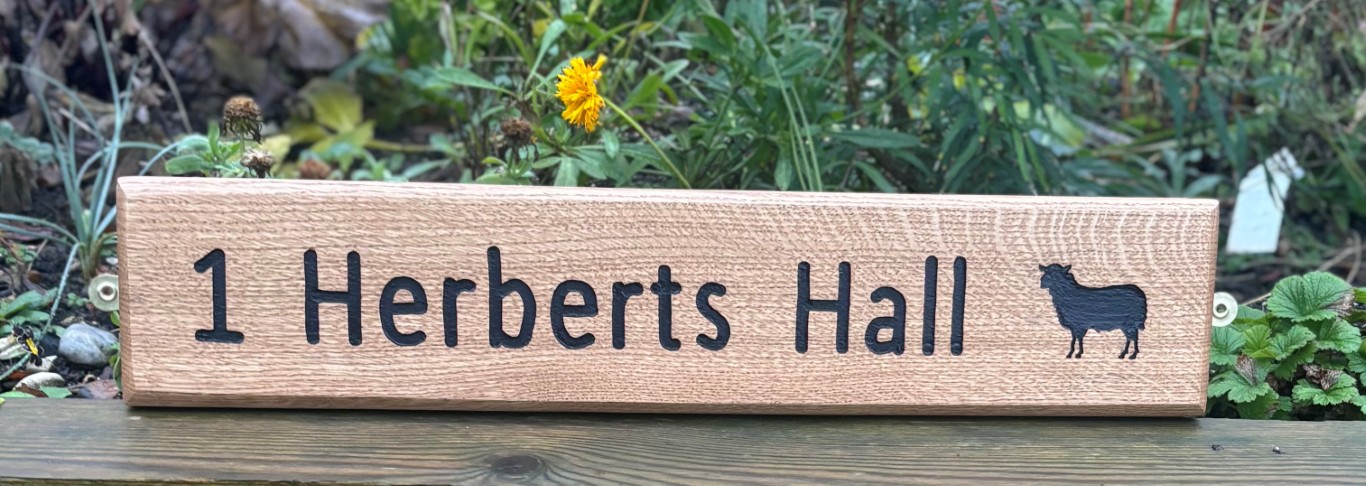 Hardwood House Sign