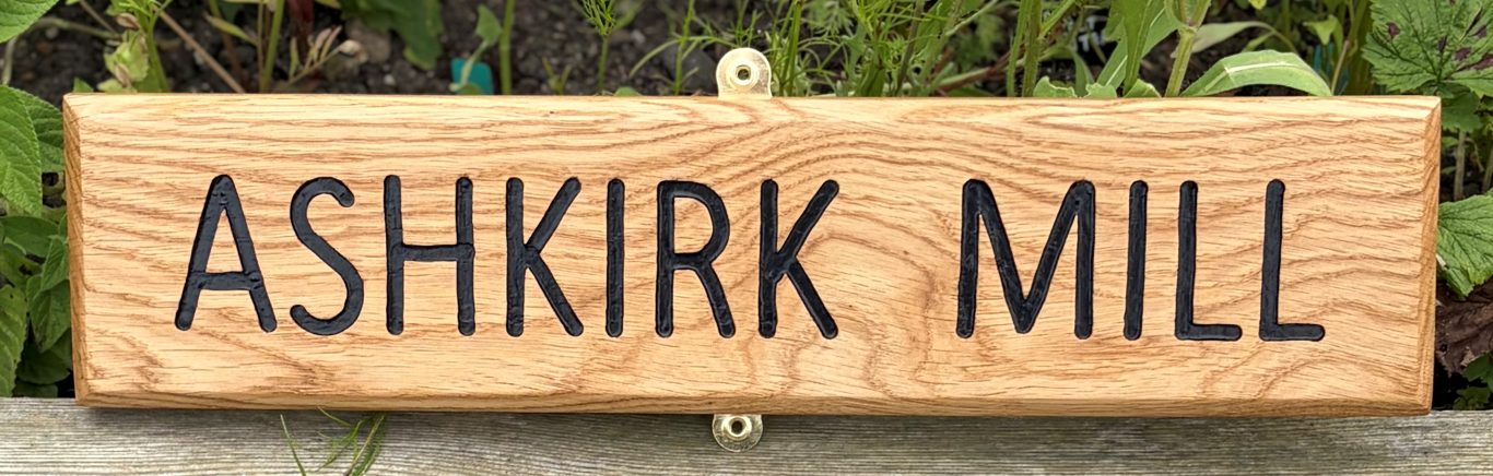 Hardwood House Sign