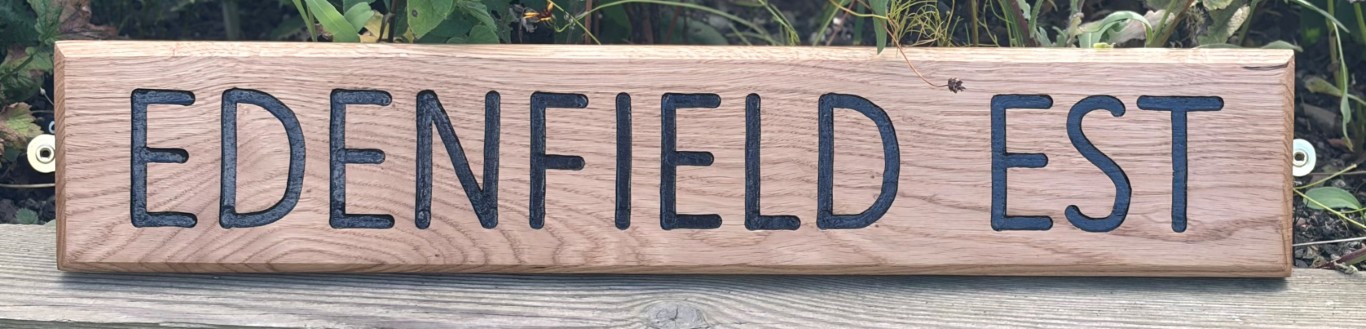 Hardwood House Sign