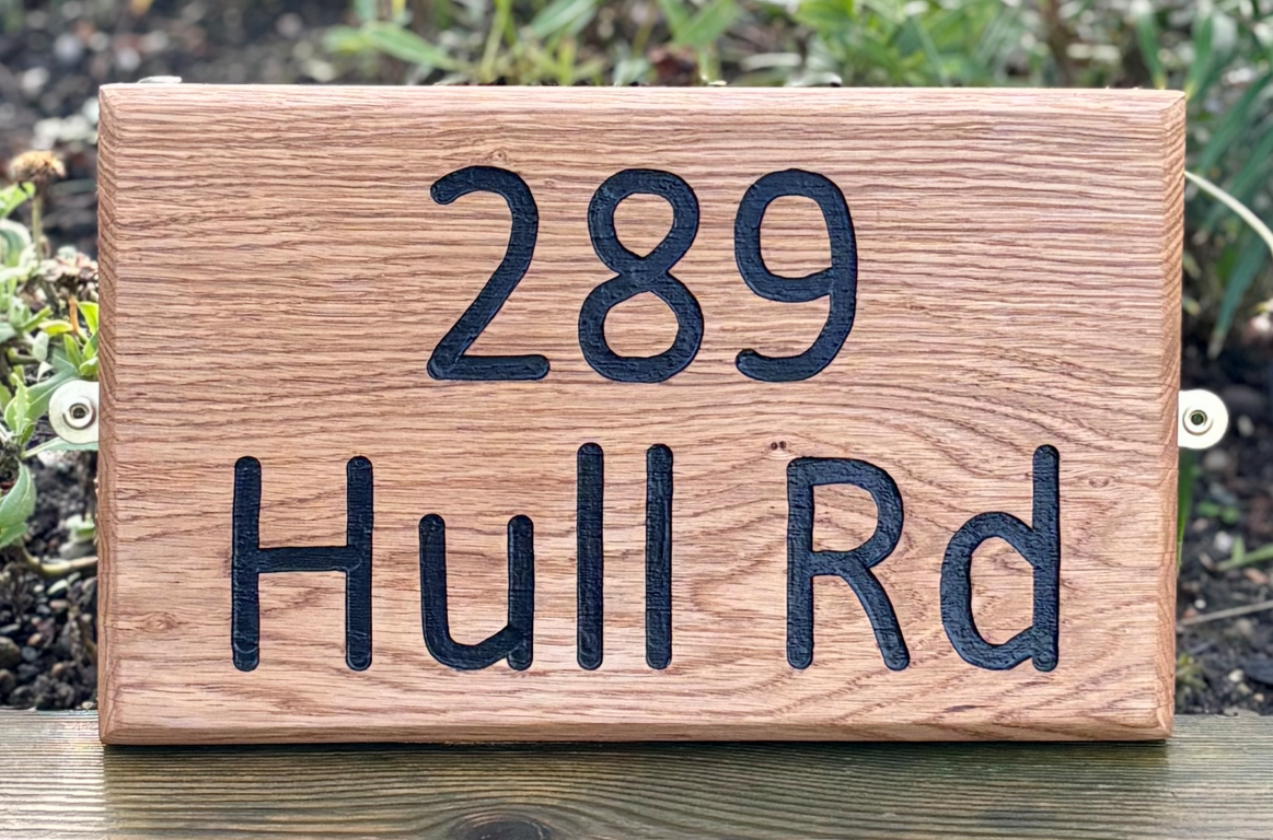 Hardwood House Sign