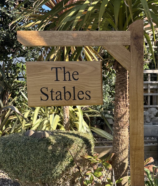 Hardwood House Sign